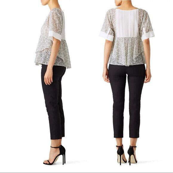 Marissa Webb Katia Short Sleeve Blouse - Picture 2 of 10